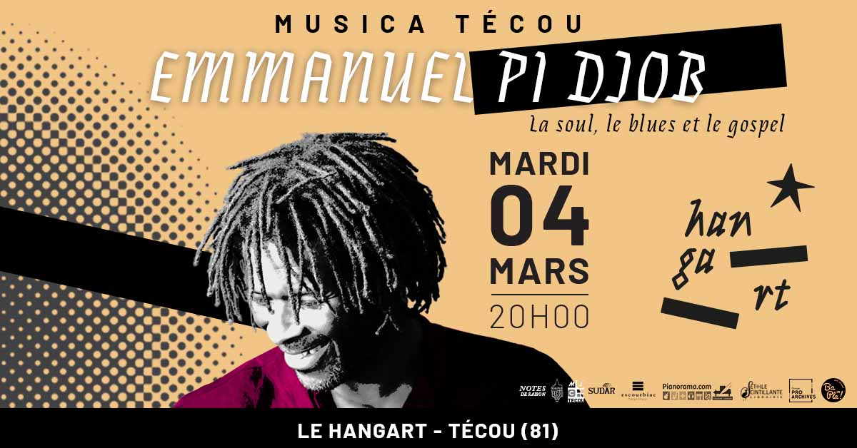 EMMANUEL PI DJOB « La soul, le blues et le gospel »