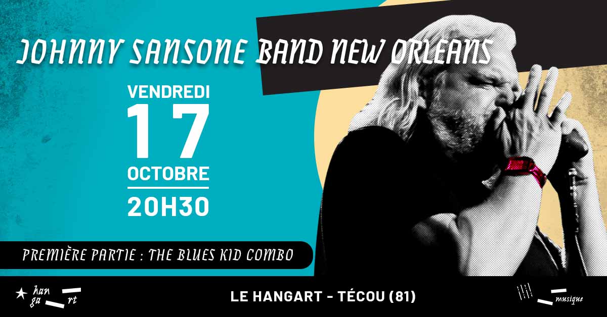 JOHNNY SANSONE | Première partie : The Blues Kid Combo