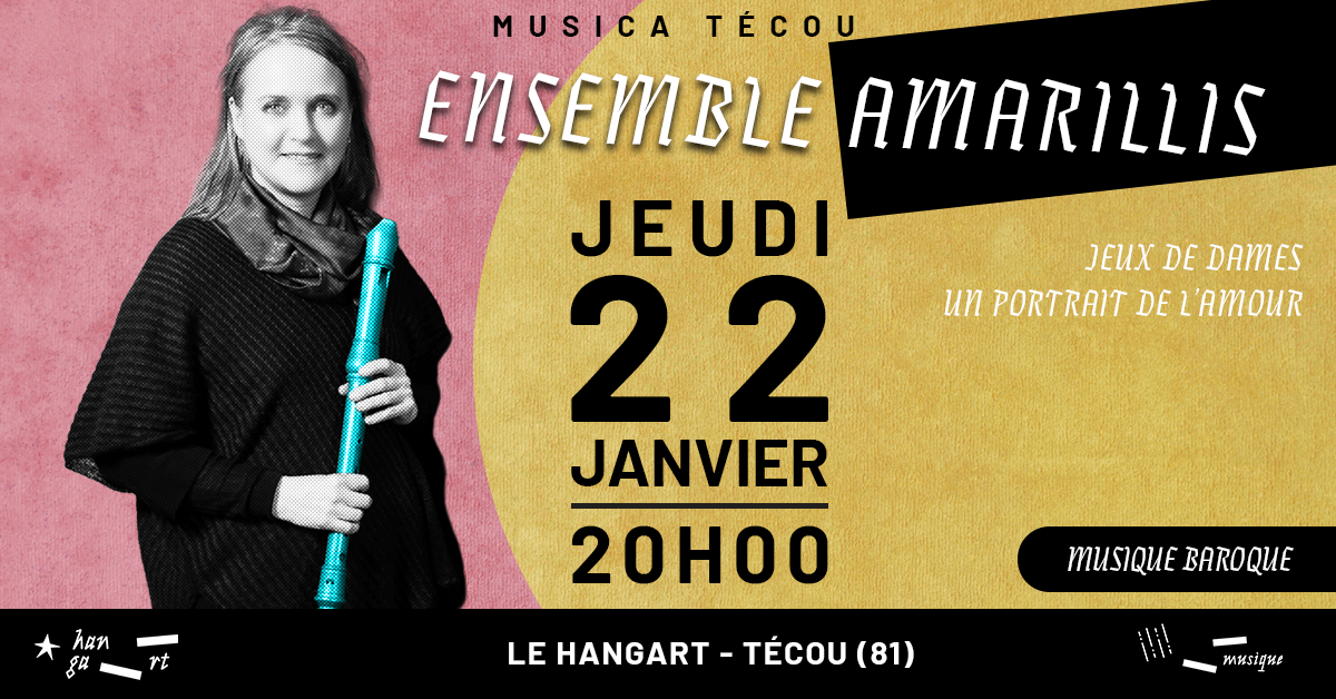 Ensemble Amarillis – Jeux de Dames ∙ Un portrait de l’amour