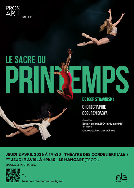 Le Sacre du Printemps – Boléro | Organisé par Pros Art Ballet